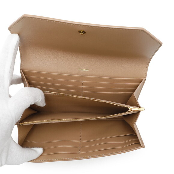 Balenciaga Slim Continental Leather Envelope Wallet - Picture 5 of 9
